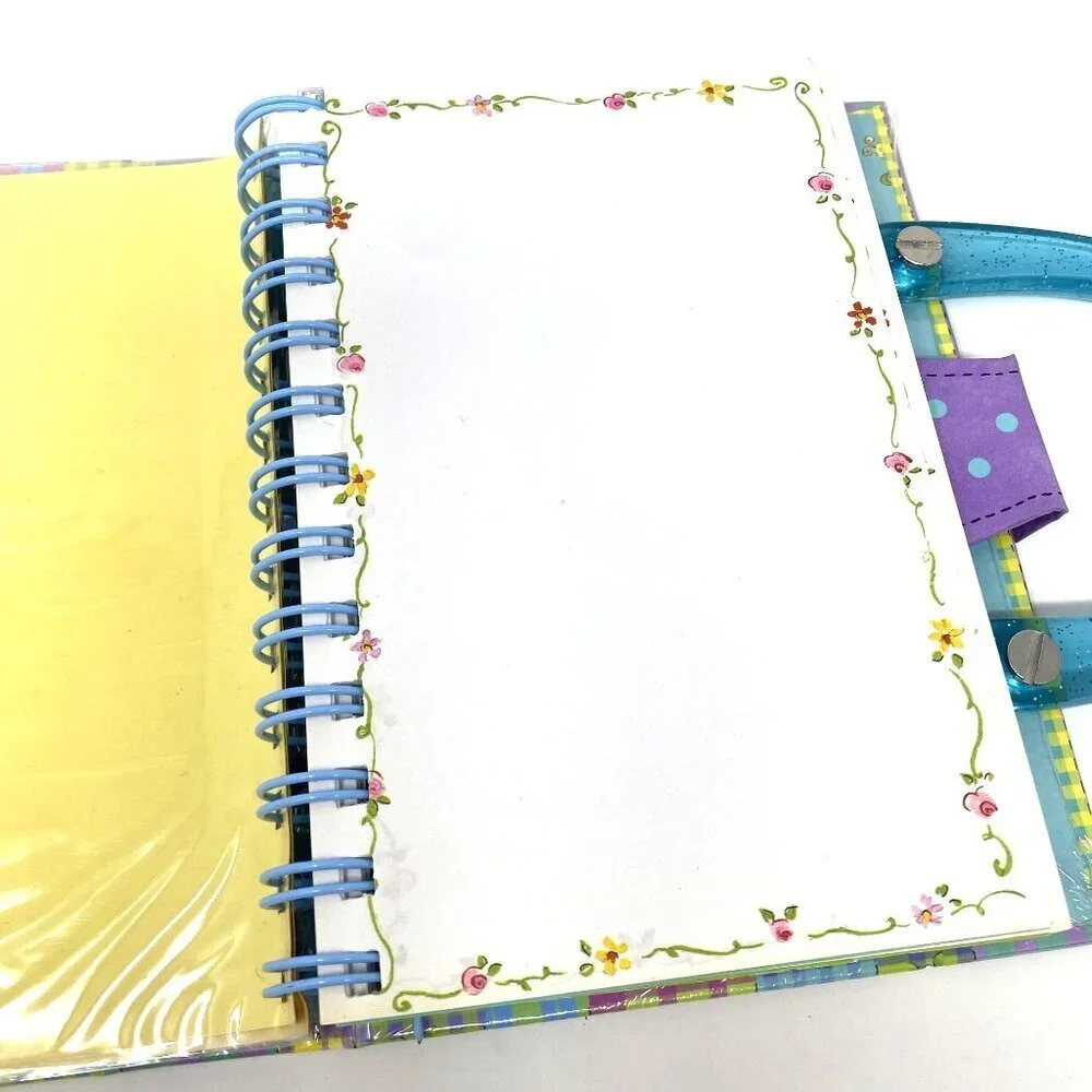 Artistic Studios Limited Mini Tote Notebook Butterflies New Sealed Stickers
